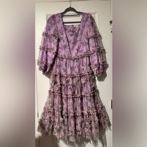 Ivy City Co Lavender Catherine Dress - Picture 2 of 2